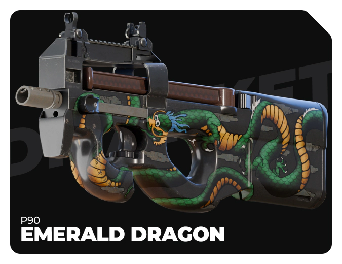 P90 Emerald Dragon